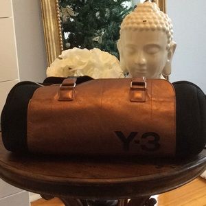 Y-3 vintage mesh gym bag